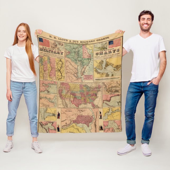 Manta Polar Mapas estratégicos militares de la guerra civil vi (In situ)
