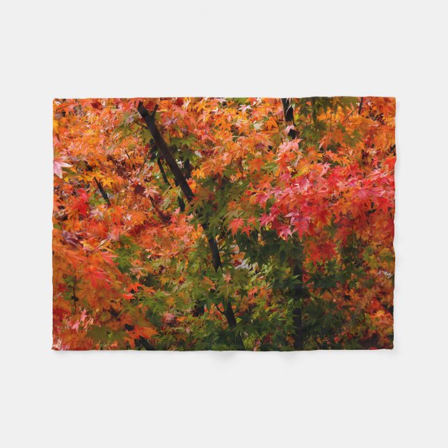 Manta Polar Maple japonés (Frente (Horizontal))