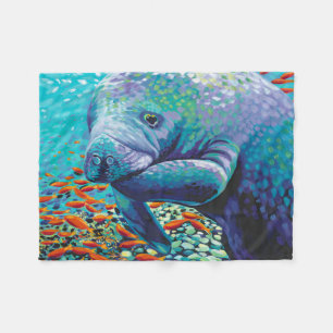 Manta Polar Mar Amor