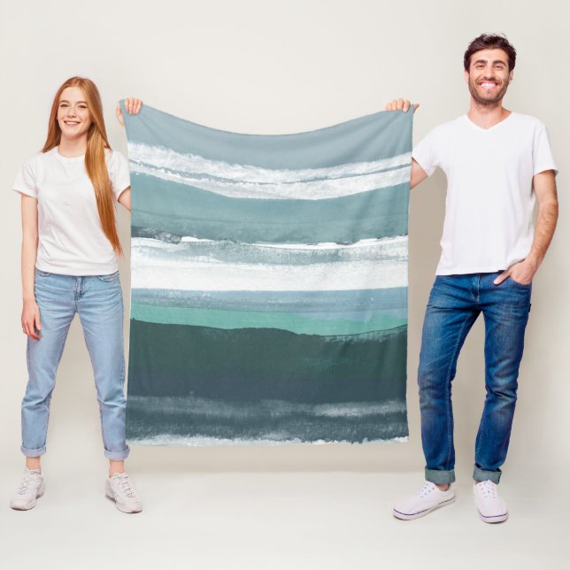 Manta Polar Mar verde azulado (In situ)