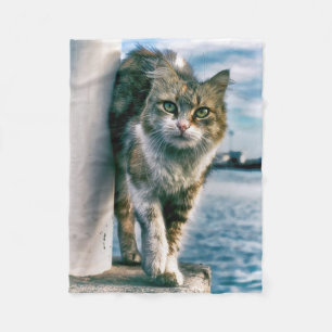 Manta Polar Maravillosa funda de gato