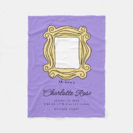 Manta Polar Marco de imagen de FRIENDS™ | Estadísticas de los