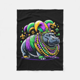 Manta Polar Mardi Gras Hippo Jester