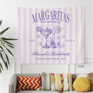 Manta Polar Margaritas modernas retro y barca rayada de madure