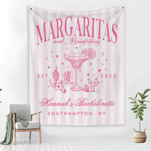 Manta Polar Margaritas Retro Modernas y Bach a Rayas Matrimoni