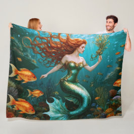 Manta Polar "Marielle" - Hermosa sirena bailarina