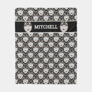 Manta Polar Marihuana siberiana Husky Mascota de Perros del Ár