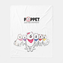 Manta Polar Marioneta y pandilla