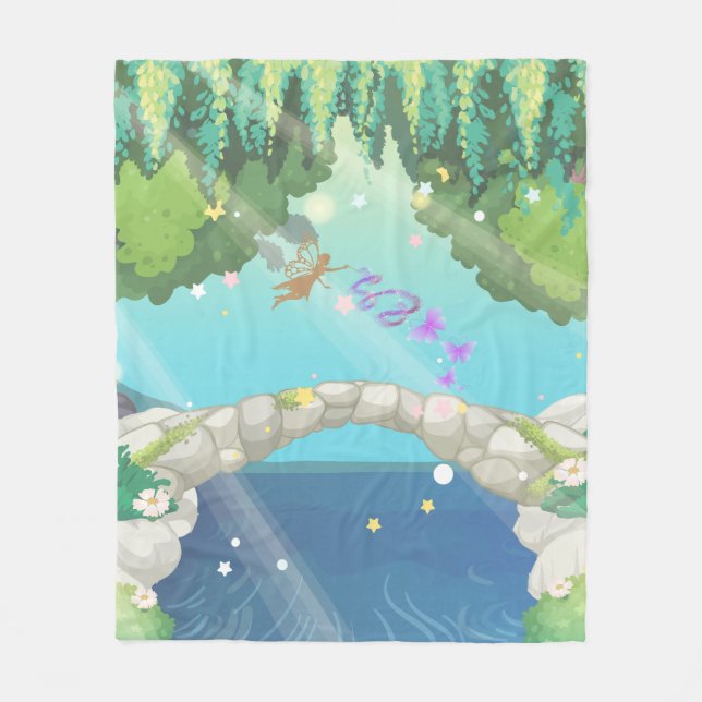 Manta Polar Mariposa (Anverso)