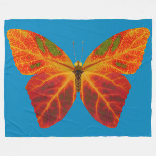 Manta Polar Mariposa Aspen Leaf 2