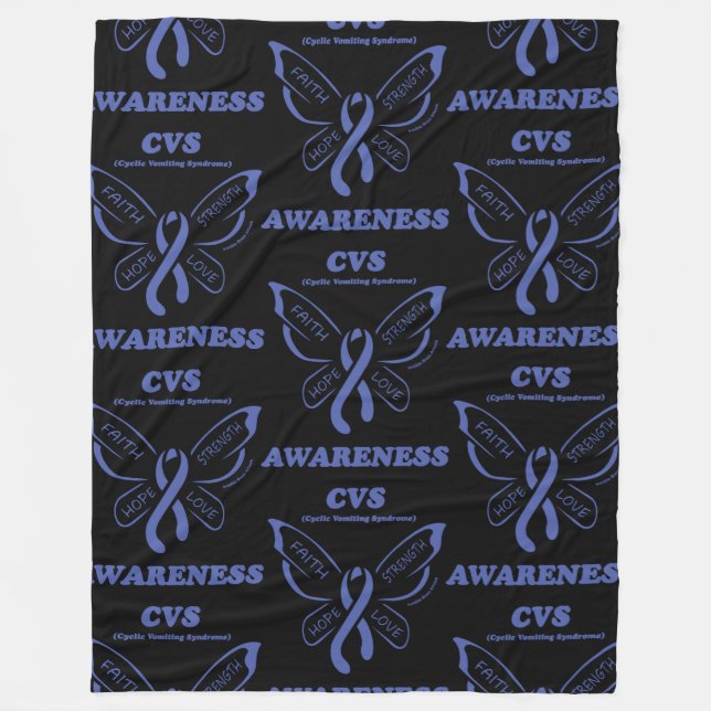 Manta Polar Mariposa/Conciencia...CVS (Anverso)
