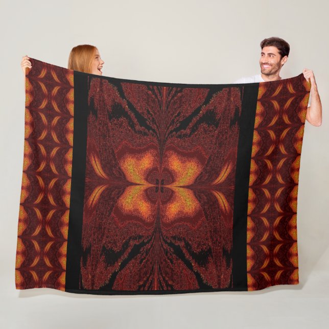 Manta Polar Mariposa dorada (In situ)