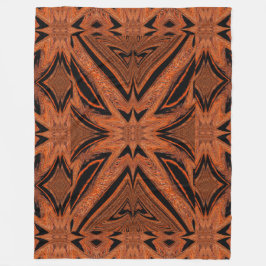 Manta Polar Mariposa en oro