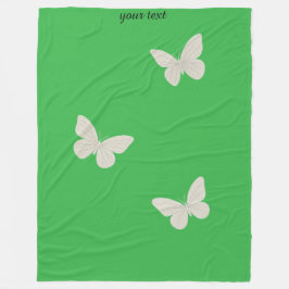 Manta Polar Mariposa Fleece Blanket