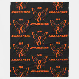 Manta Polar Mariposa/Guerrero...MS Fleece Blanket