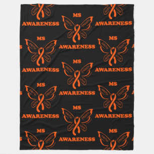 Manta Polar Mariposa/Guerrero...MS Fleece Blanket