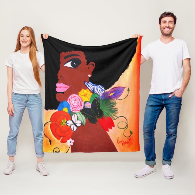 Manta Polar Mariposa negra - Funda de la flota (In situ)