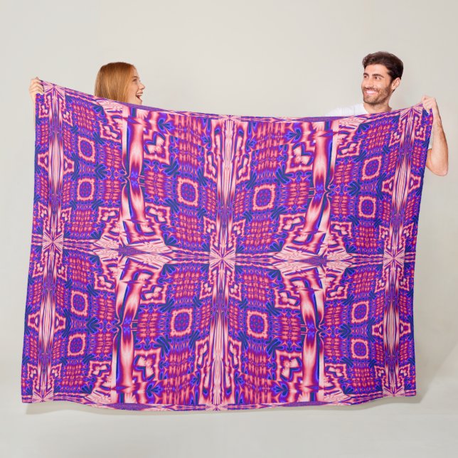 Manta Polar Mariposa rosa (In situ)