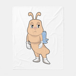 Manta Polar Mariposa sin alas