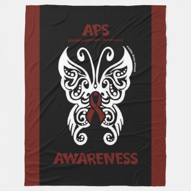 Manta Polar Mariposa/Tribal...APS (Anverso)