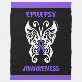 Manta Polar Mariposa Tribal...Epilepsia