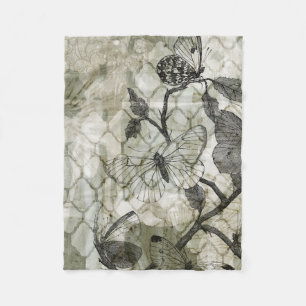 Manta Polar Mariposas árabes II