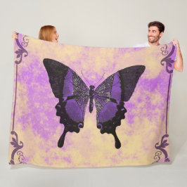 Manta Polar Mariposas Fleece Blanket