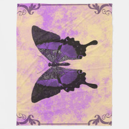 Manta Polar Mariposas Fleece Blanket