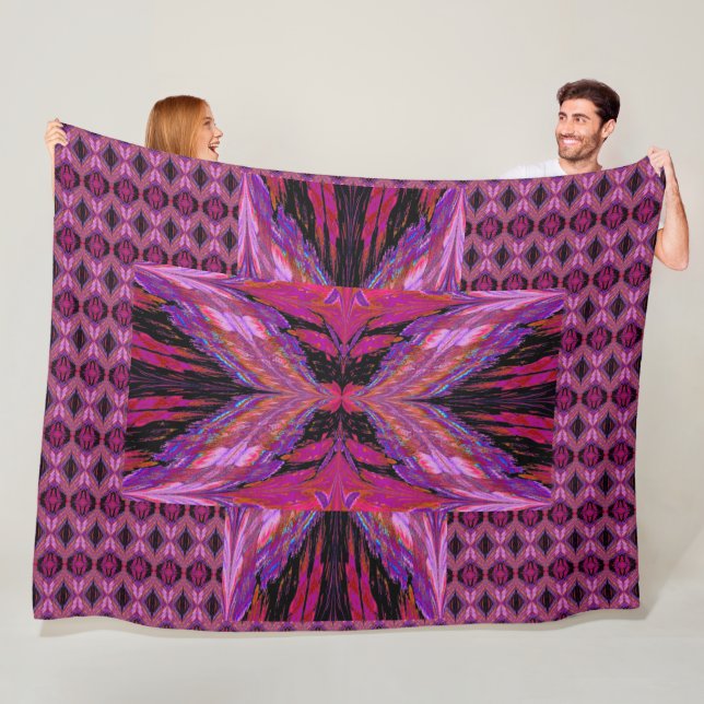 Manta Polar Mariposas Para Anastacia 13 (In situ)