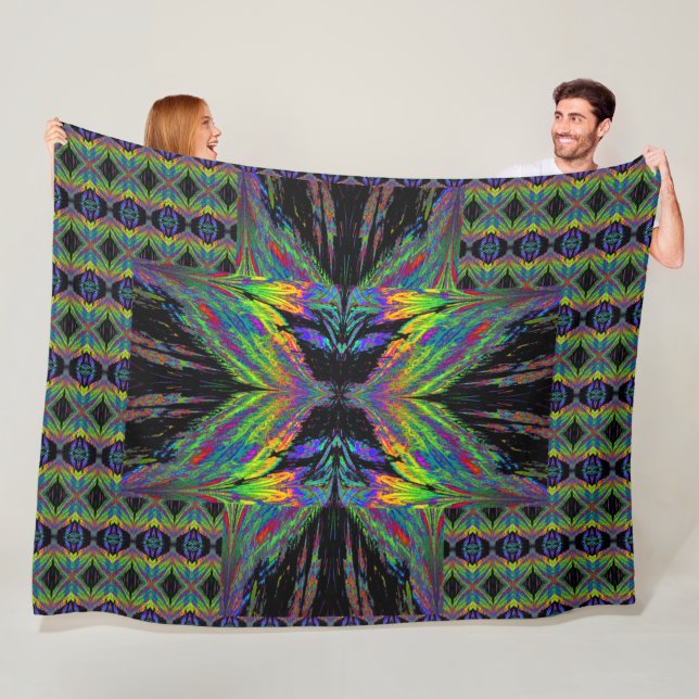 Manta Polar Mariposas Para Anastacia 27 (In situ)