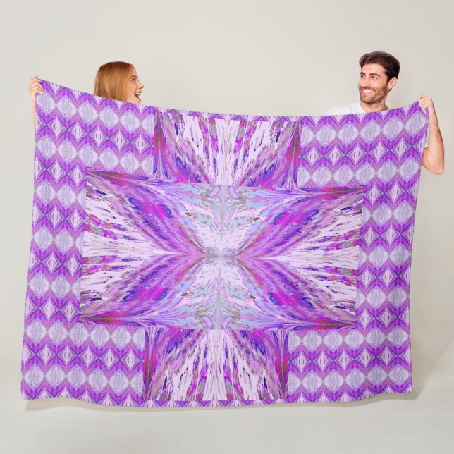 Manta Polar Mariposas Para Anastacia 31 (In situ)