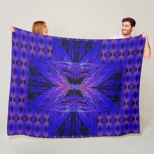 Manta Polar Mariposas Para Anastacia 43 (In situ)