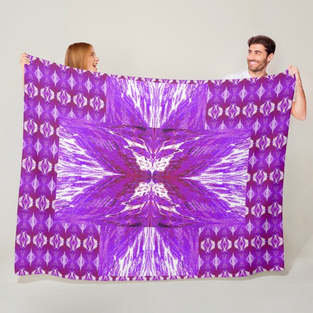 Manta Polar Mariposas Para Anastacia 44 (In situ)