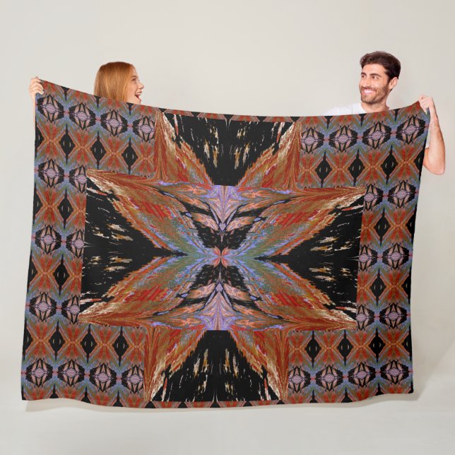 Manta Polar Mariposas Para Anastacia 46 (In situ)