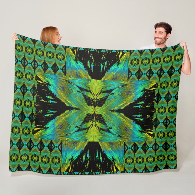 Manta Polar Mariposas Para Anastacia 48 (In situ)