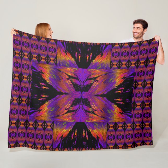 Manta Polar Mariposas Para Anastacia 49 (In situ)