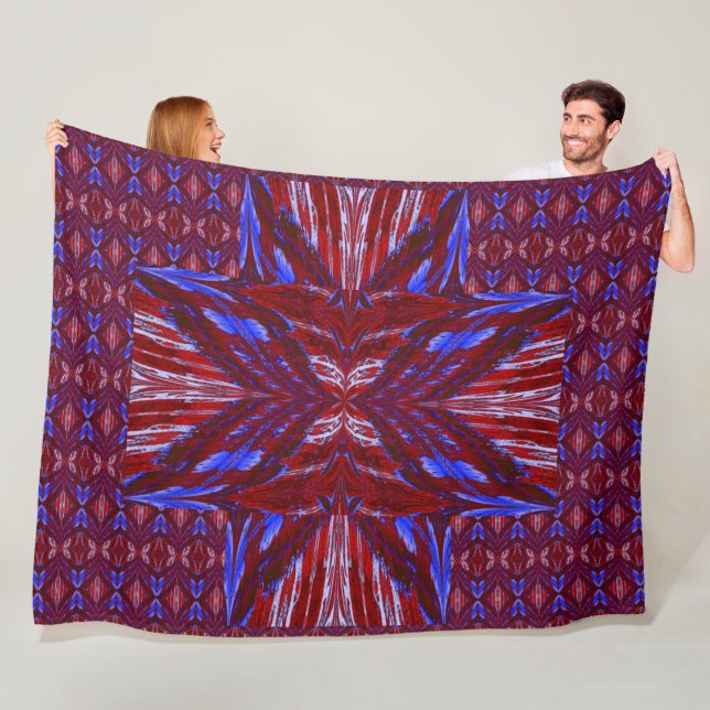 Manta Polar Mariposas para Anastacia 8 (In situ)