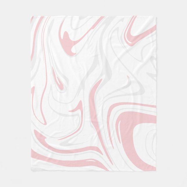Manta Polar Mármol abstracto (Anverso)
