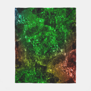 Manta Polar Mármol multicolor en motivos naturales La mezcla d