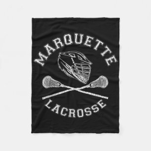 Manta Polar Marquette Lacrosse Vintage Molestias Retro Lax