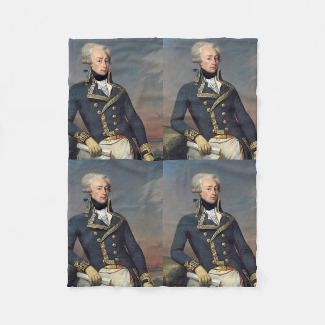 Manta Polar Marquis de Lafayette Blanket (Anverso)