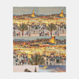 Manta Polar Marrakech Night Market – Jemaa el-Fnaa Square Moro