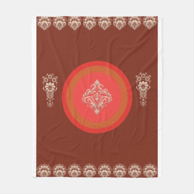 Manta Polar Marrón Oscuro (Anverso)
