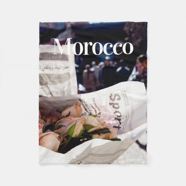 Manta Polar Marruecos | marroquí | Viaje en Marruecos | Viaje (Anverso)