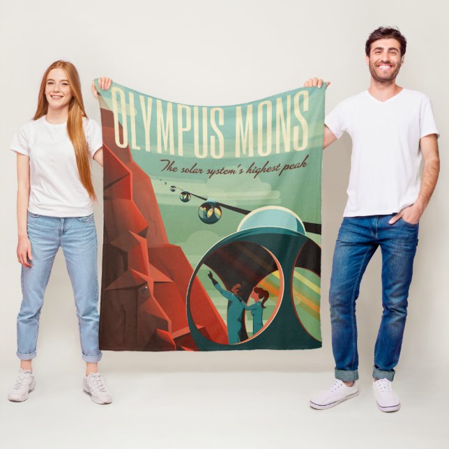 Manta Polar Marte Olympus Mons Sistema Solar Volcán Más Alto (In situ)