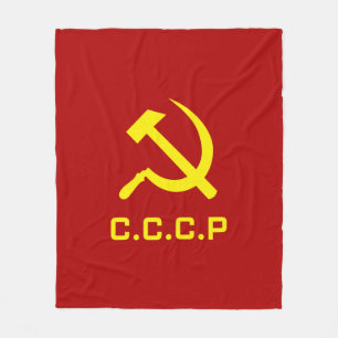 Manta Polar Martillo y hoz de CCCP