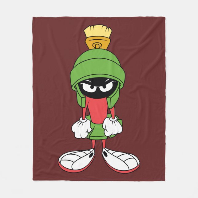 Manta Polar MARVIN EL MARCIANO™ Disgustado (Anverso)