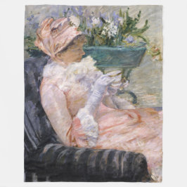 Manta Polar Mary Cassatt - La Copa del Té