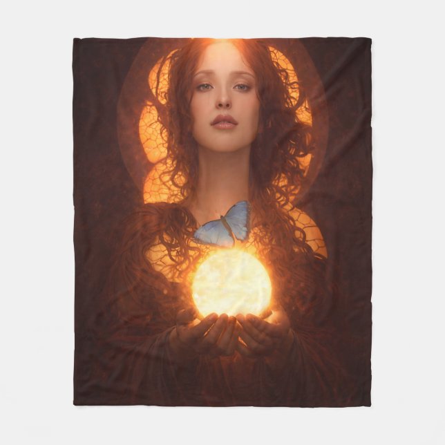 Manta Polar Mary Magdalene Fleece Blanket (Anverso)