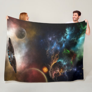 Manta Polar Más allá del espacio y el tiempo: arte fractal